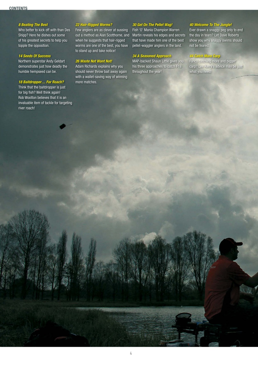 Match Fishing Preview Pages