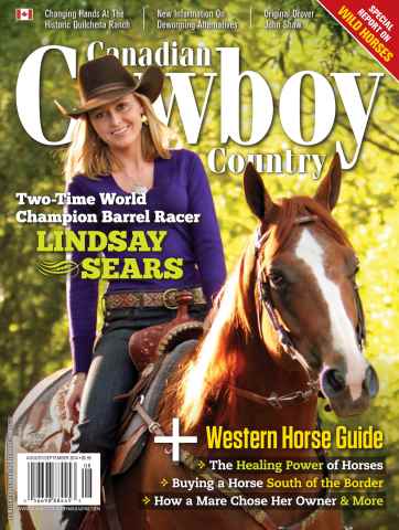 Canadian Cowboy Country issue Aug-Sep 2014