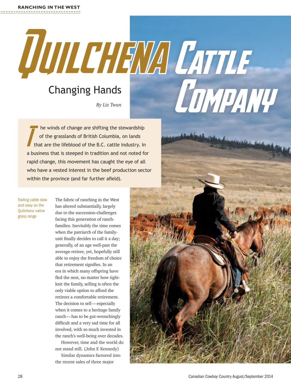 Canadian Cowboy Country Preview Pages