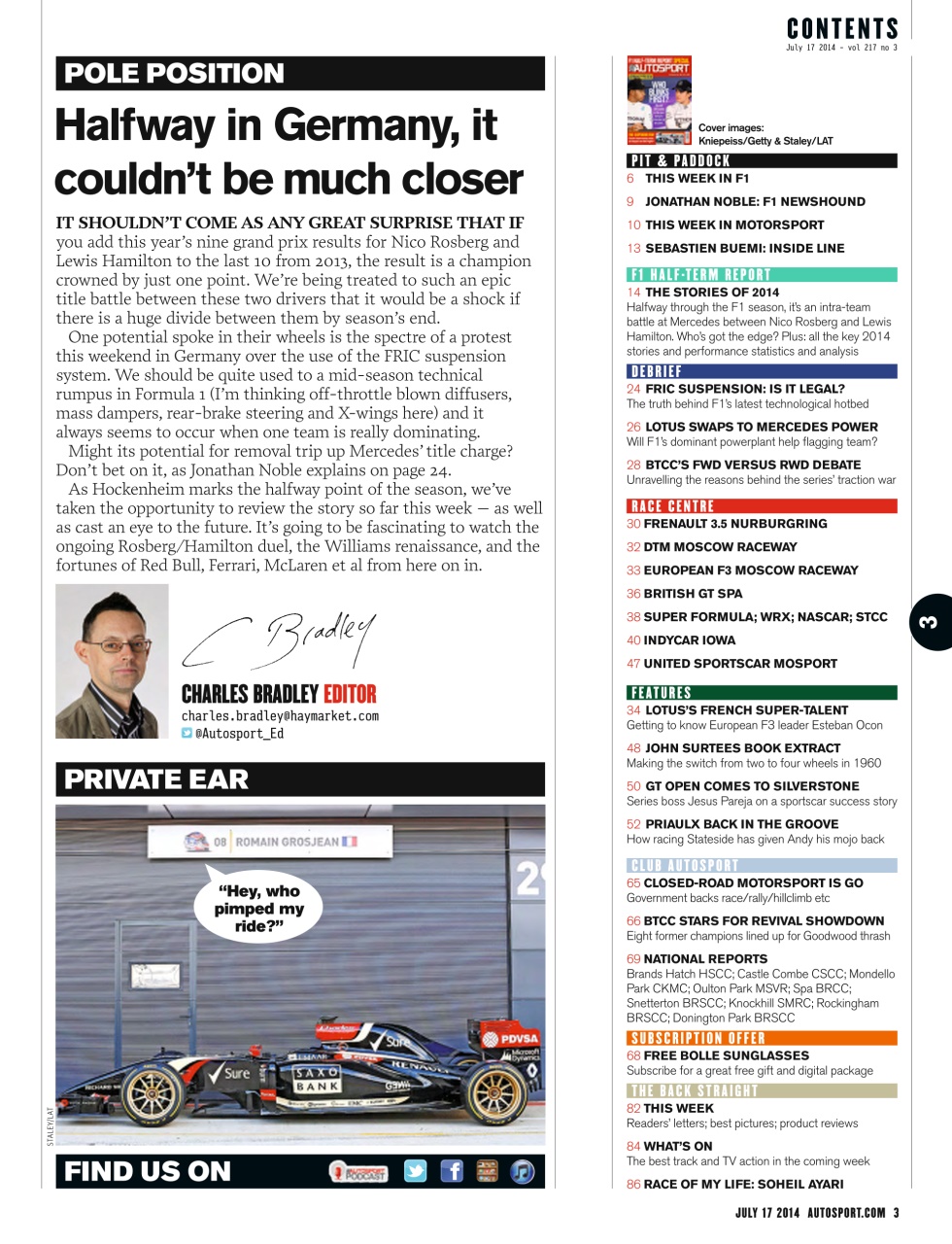 Autosport Preview Pages