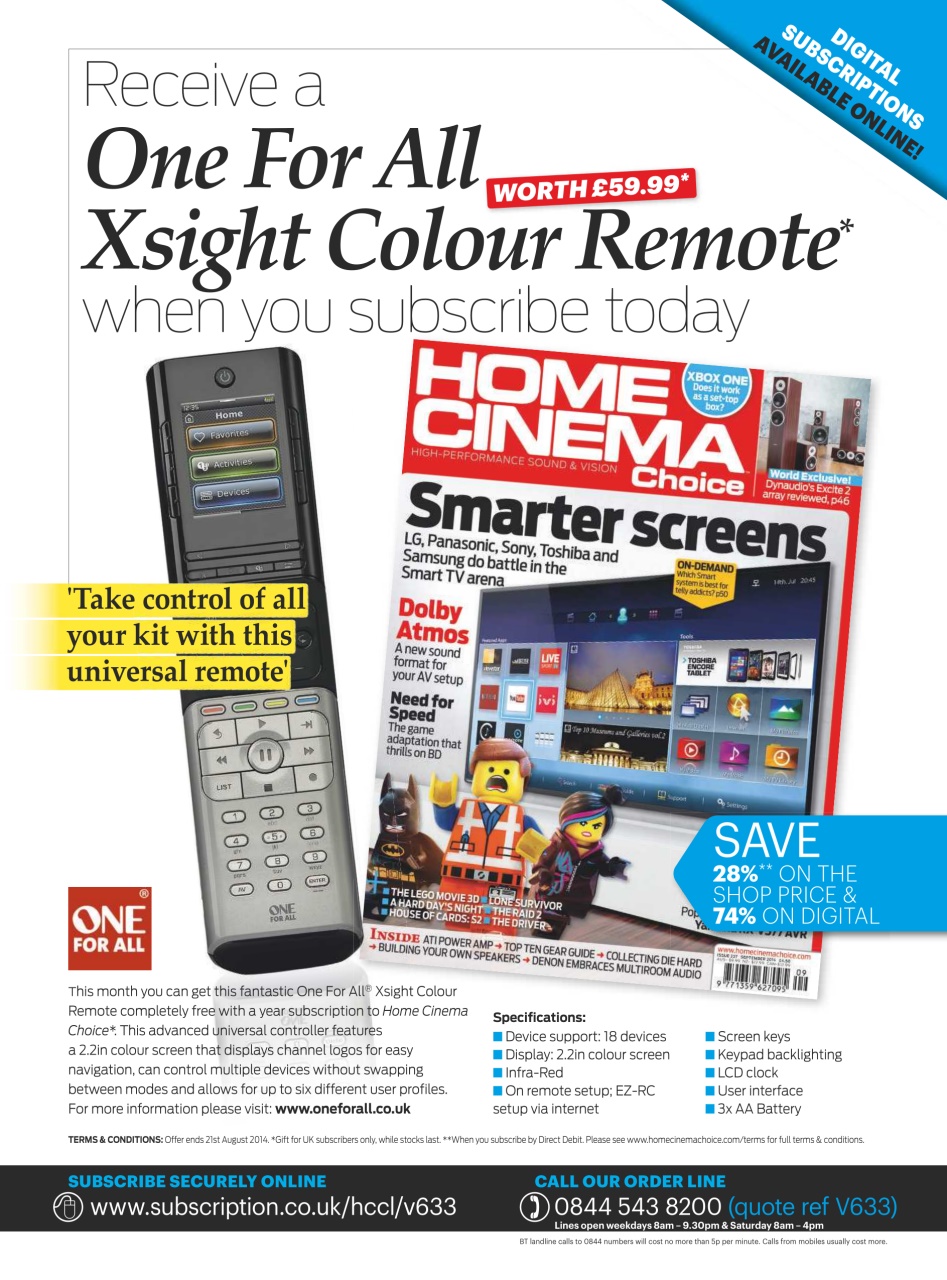 Home Cinema Choice Preview Pages