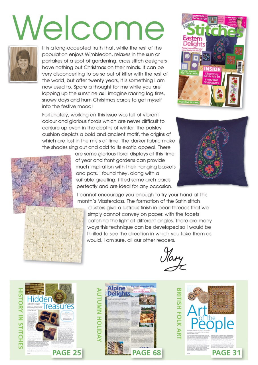 New Stitches Preview Pages