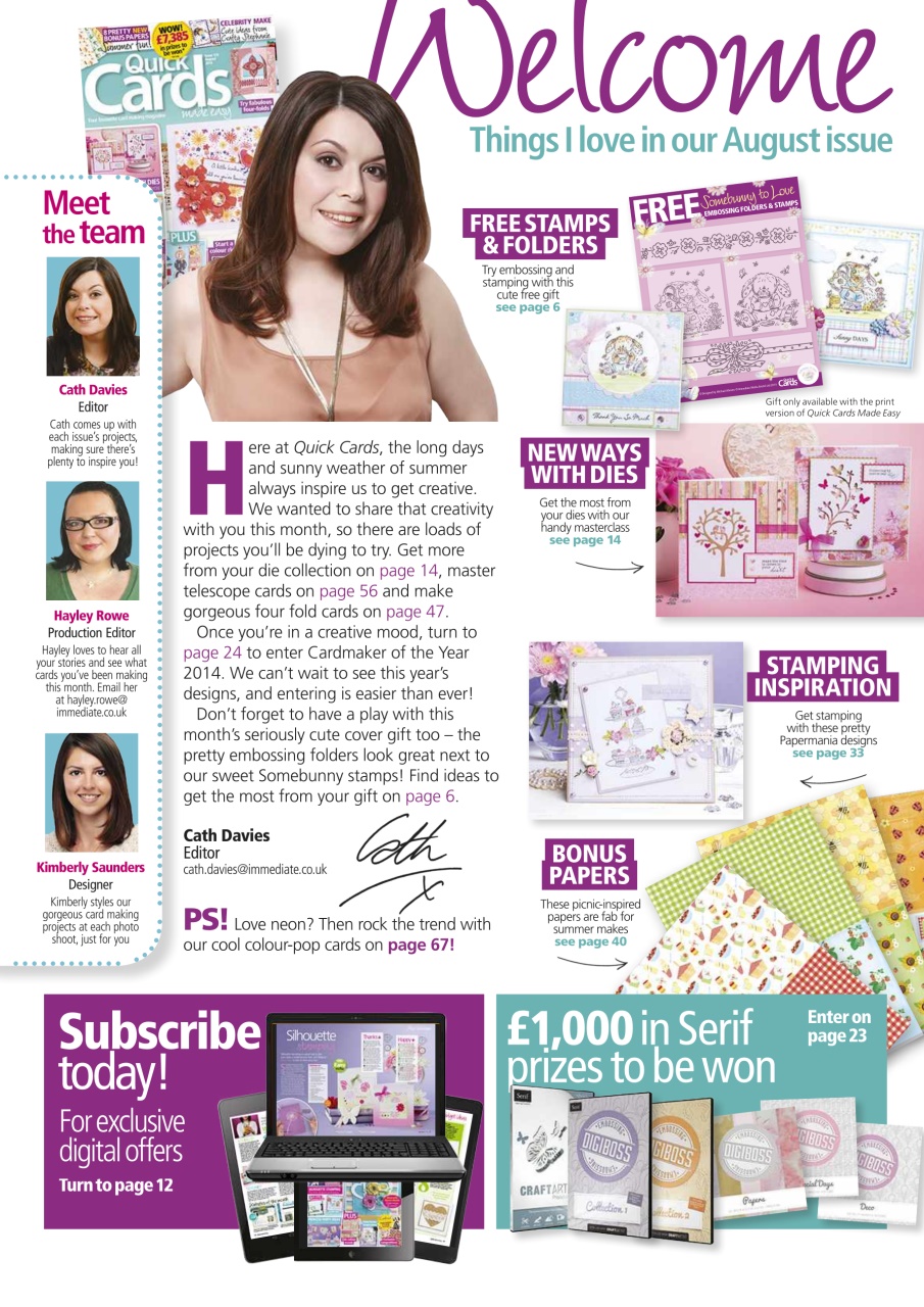 Quick Cards Made Easy Preview Pages