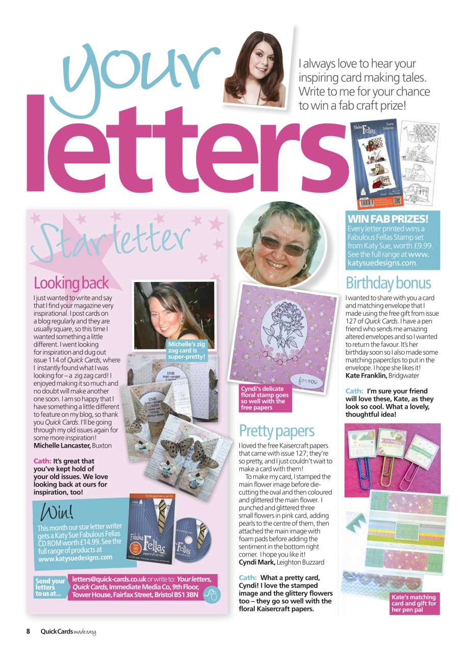 Quick Cards Made Easy Preview Pages