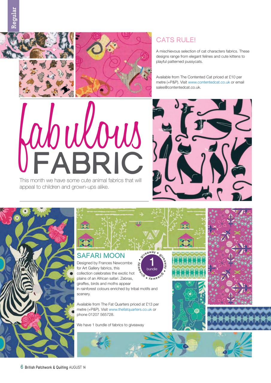 Patchwork and Quilting Preview Pages