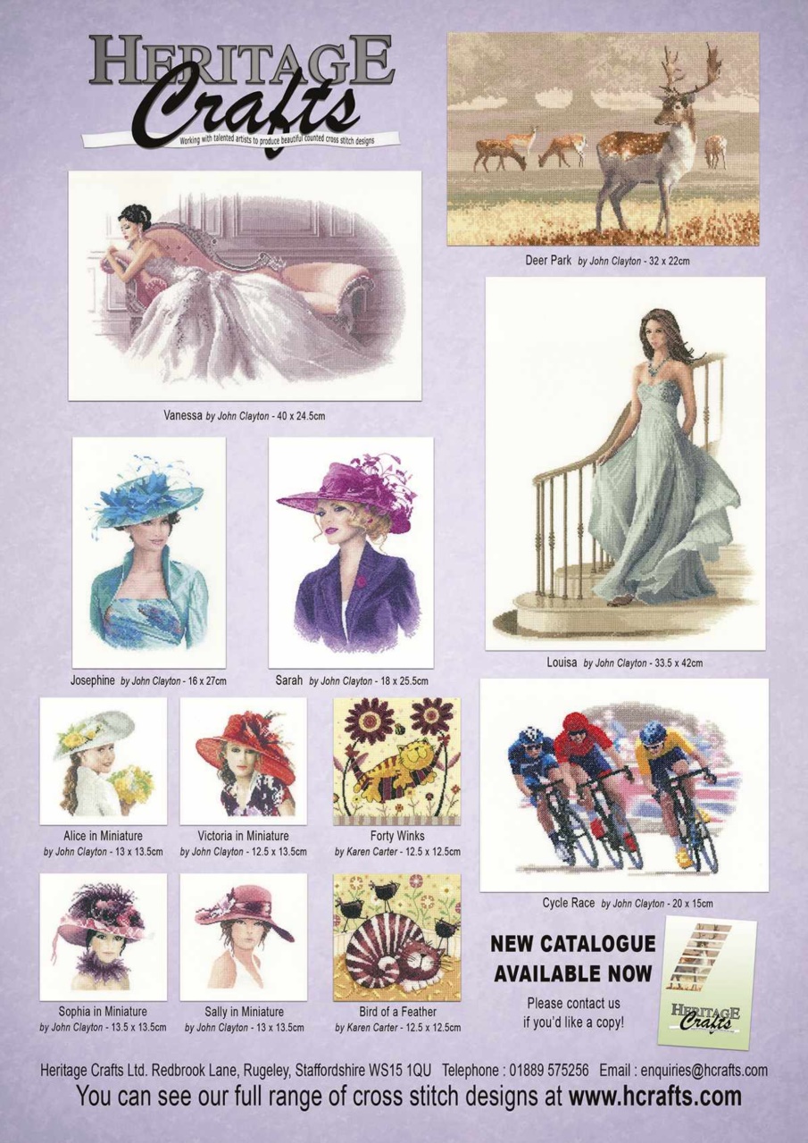 The World of Cross Stitching Preview Pages