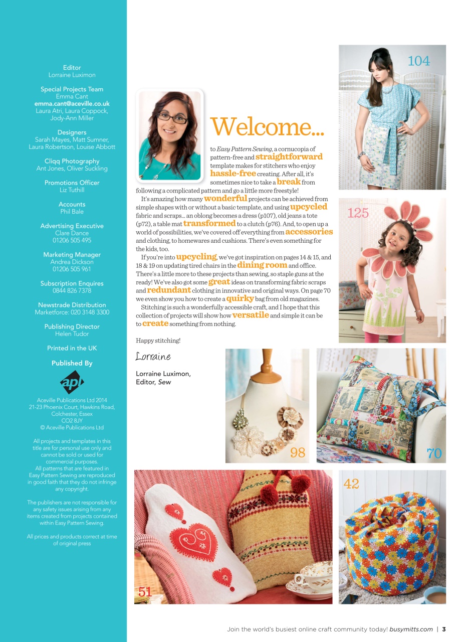 Sew Preview Pages