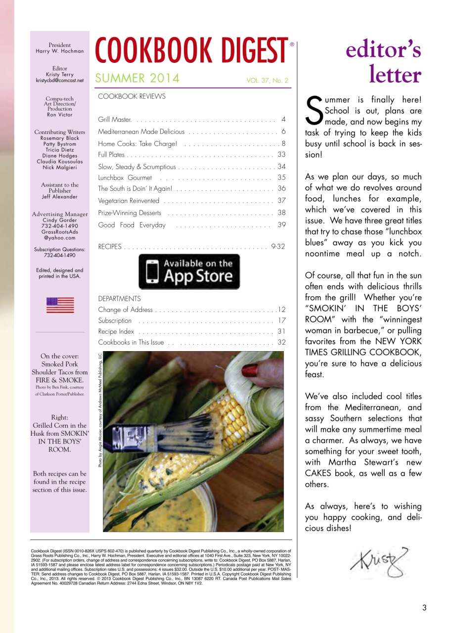 Cookbook Digest Preview Pages