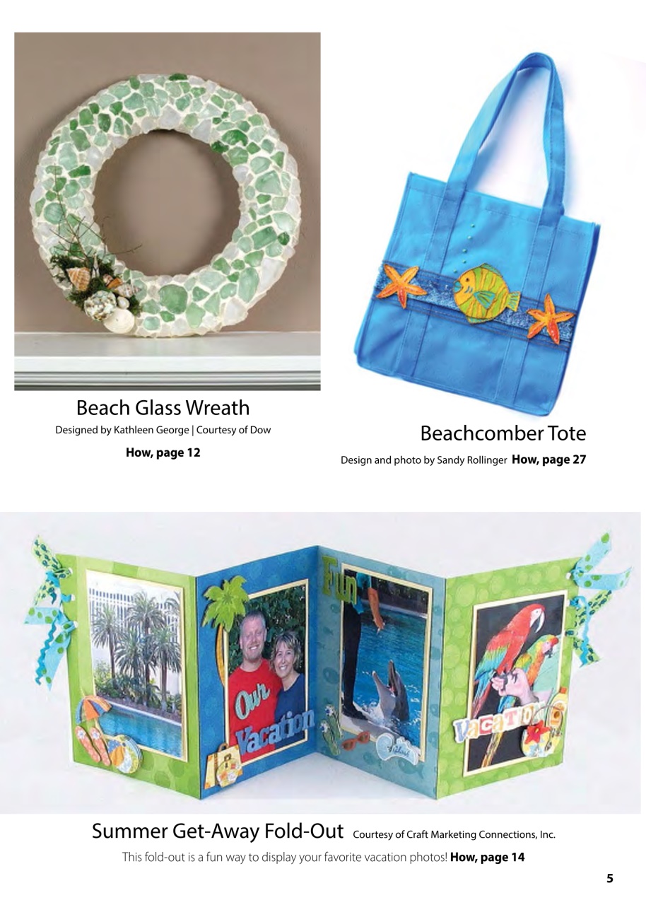 Craft & Home Projects Preview Pages