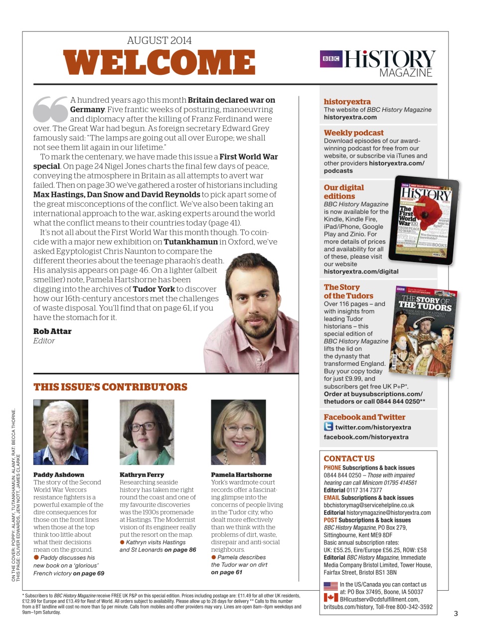 History Extra Magazine Preview Pages