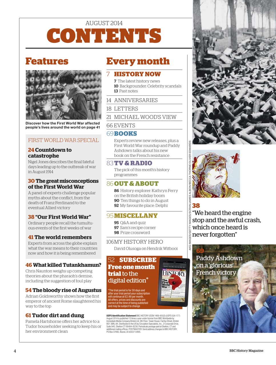 History Extra Magazine Preview Pages