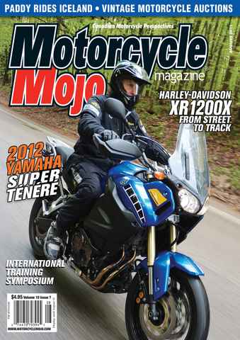 Motorcycle Mojo issue August 2011