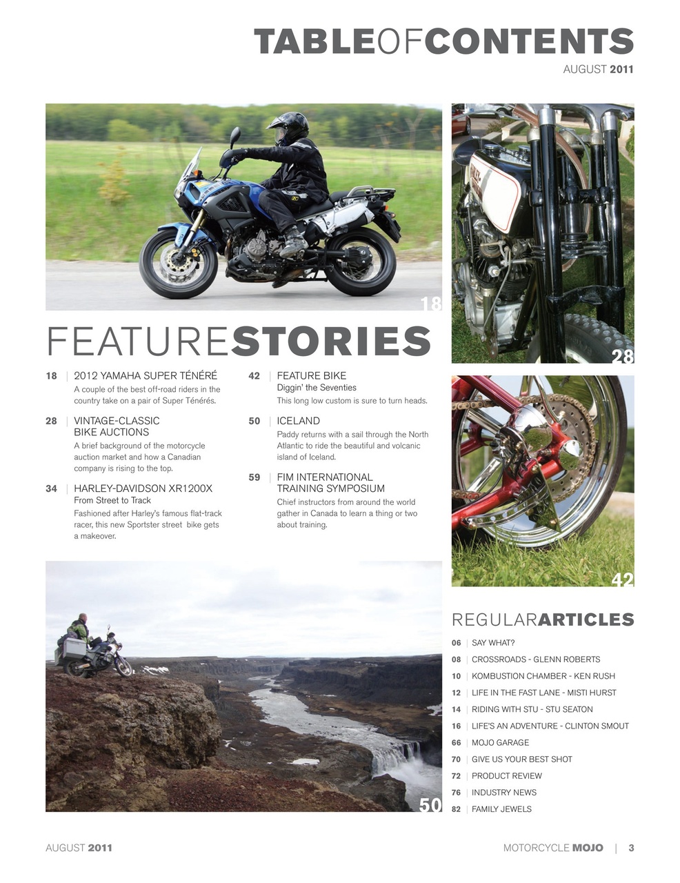 Motorcycle Mojo Preview Pages
