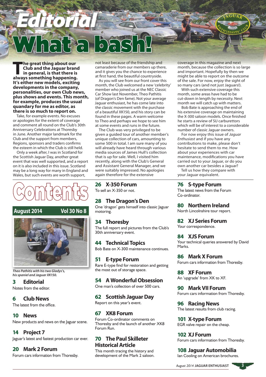 Jaguar Enthusiast Preview Pages