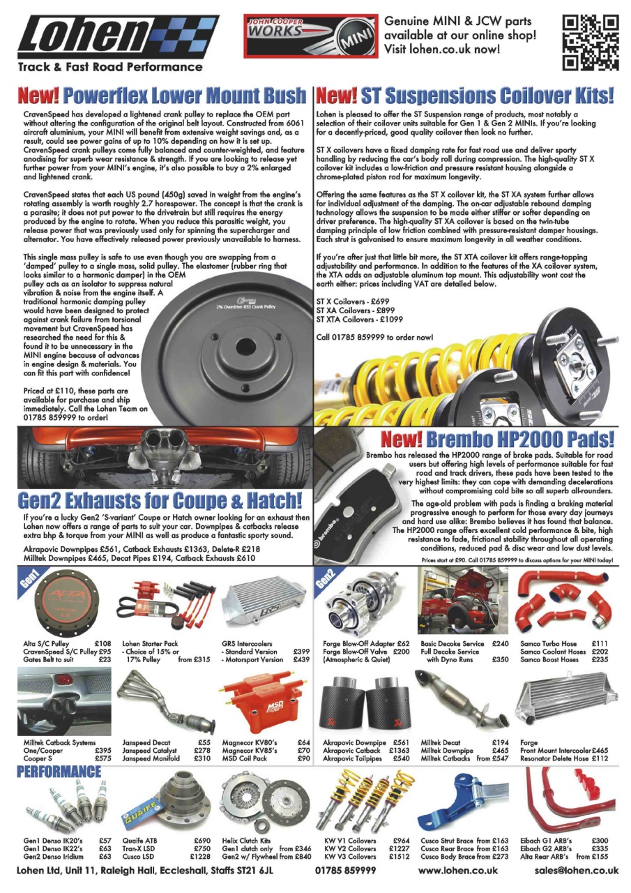 Performance Mini Preview Pages