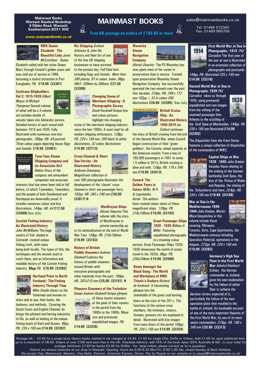 Ships Monthly Preview Pages