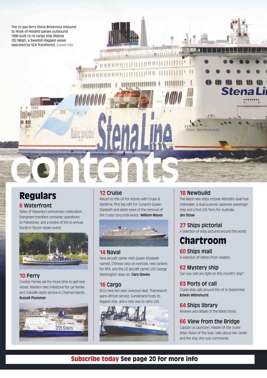 Ships Monthly Preview Pages