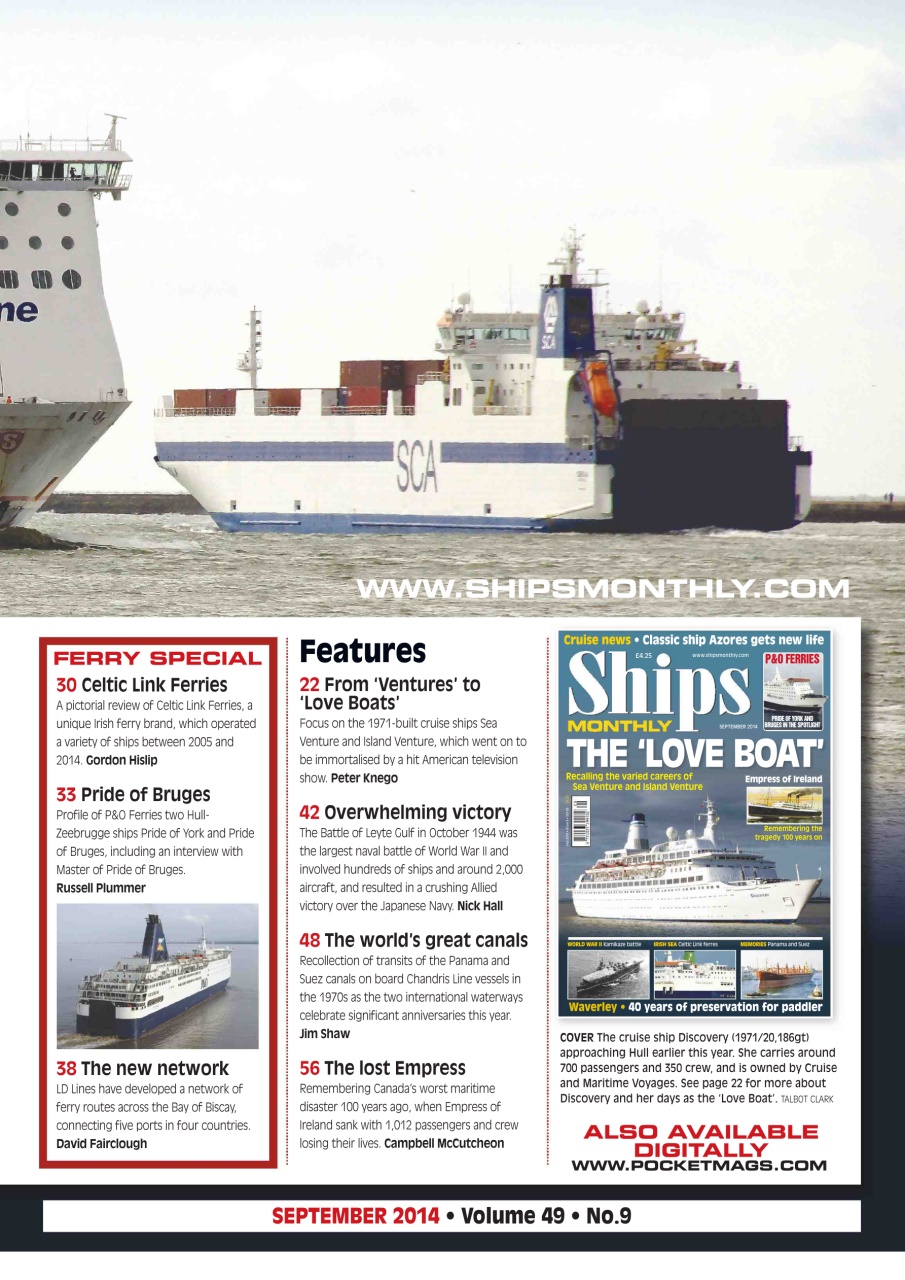 Ships Monthly Preview Pages