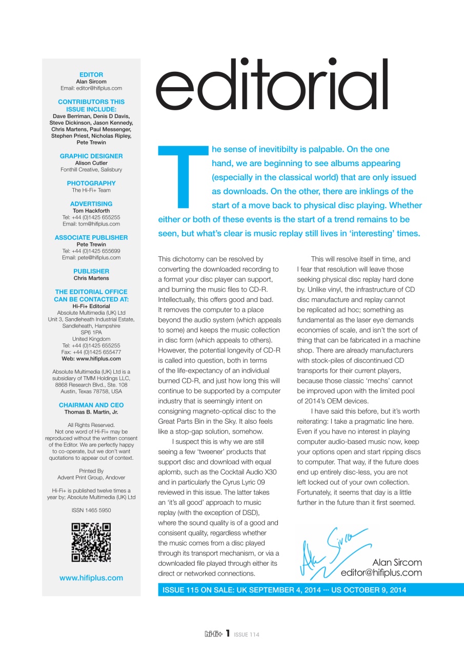 hi-fi+ Global Network Preview Pages