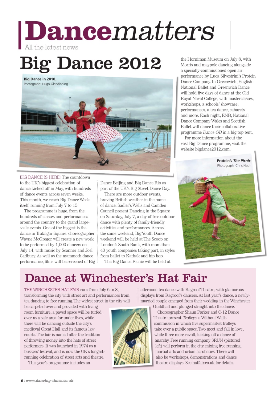 Dancing Times Preview Pages