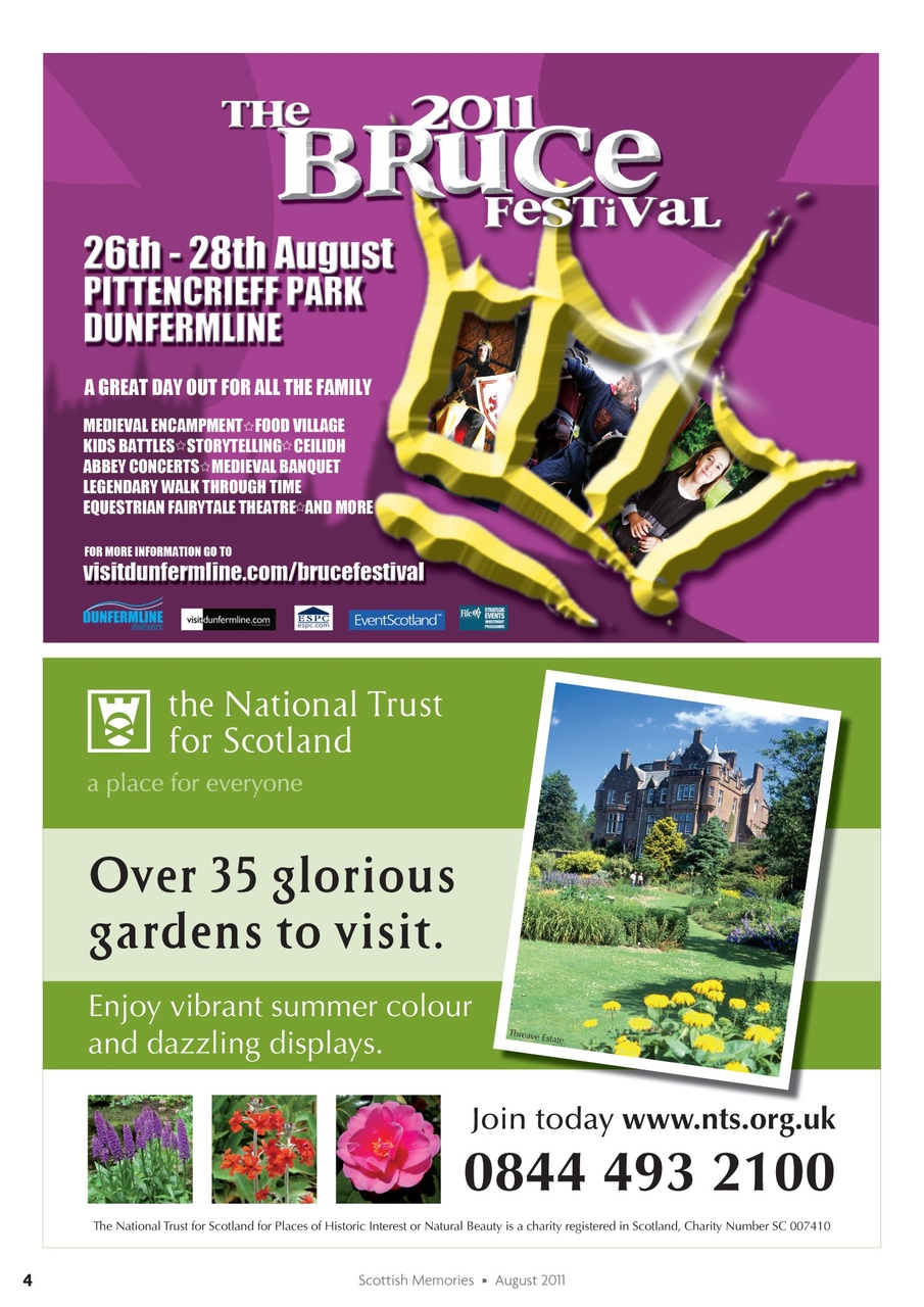 Scottish Memories Preview Pages