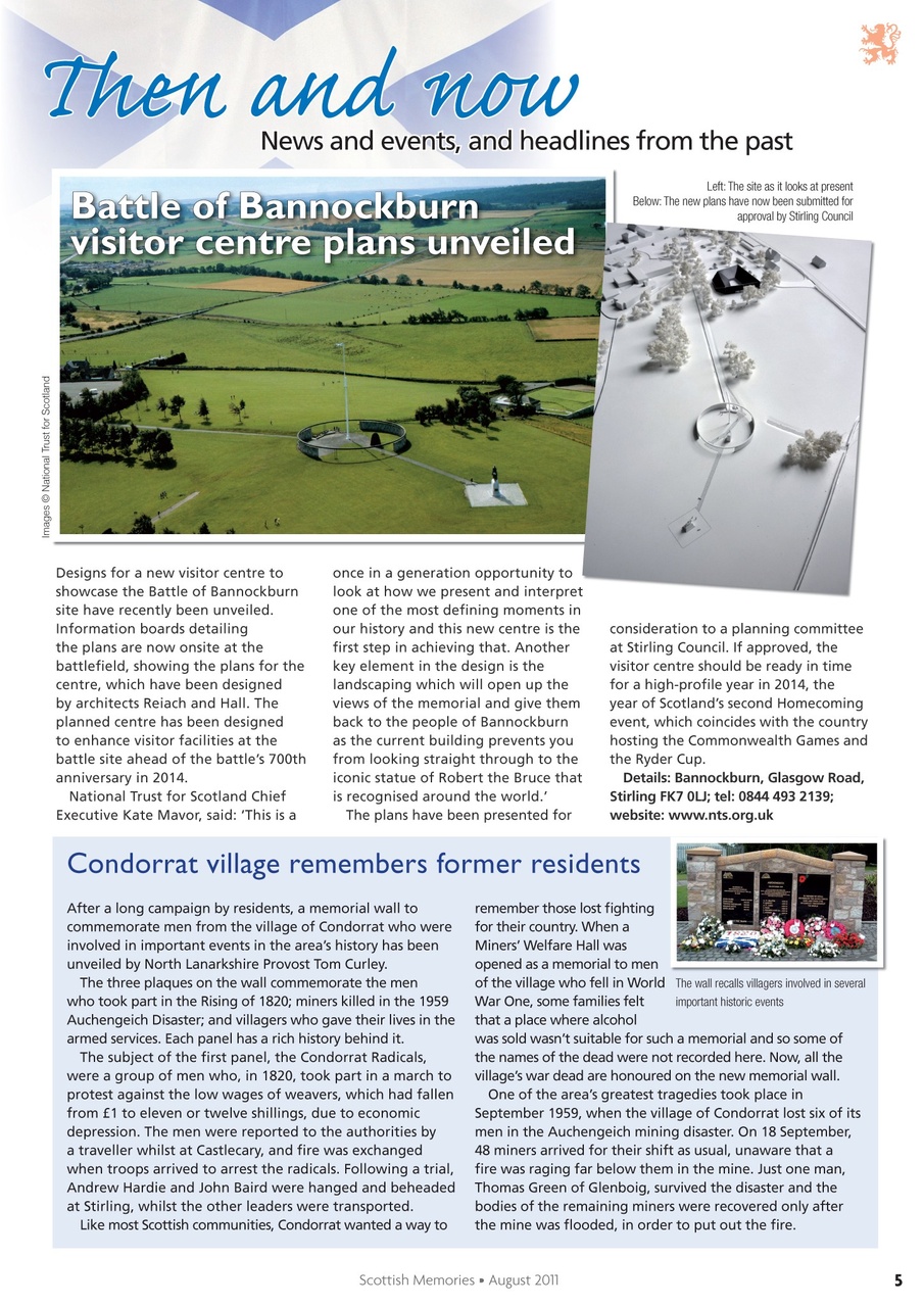 Scottish Memories Preview Pages