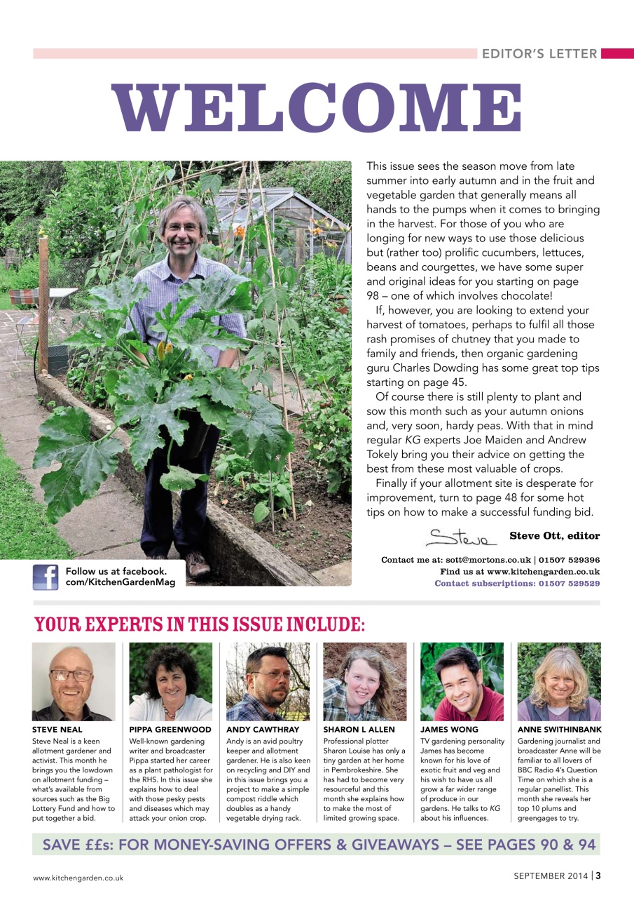 Kitchen Garden Magazine Preview Pages