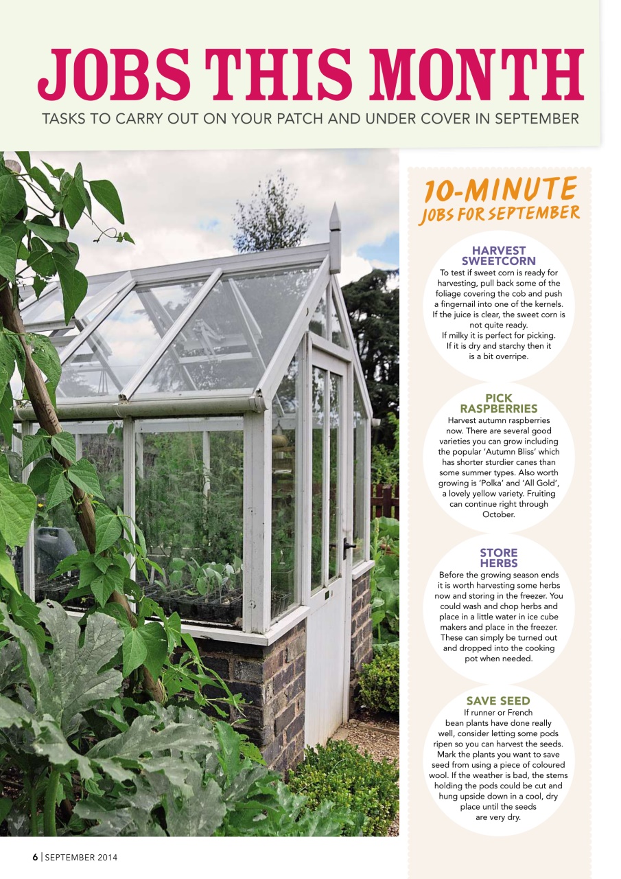 Kitchen Garden Magazine Preview Pages