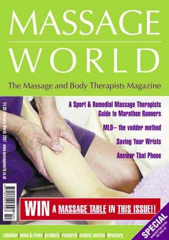 Massage World issue Massage World Feb-Mar 2007