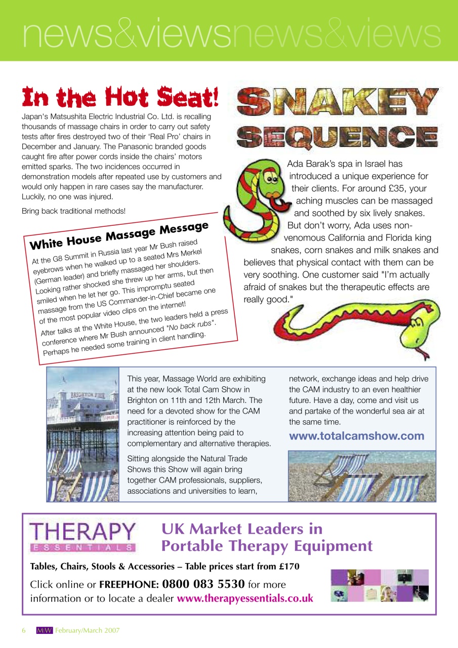 Massage World Preview Pages