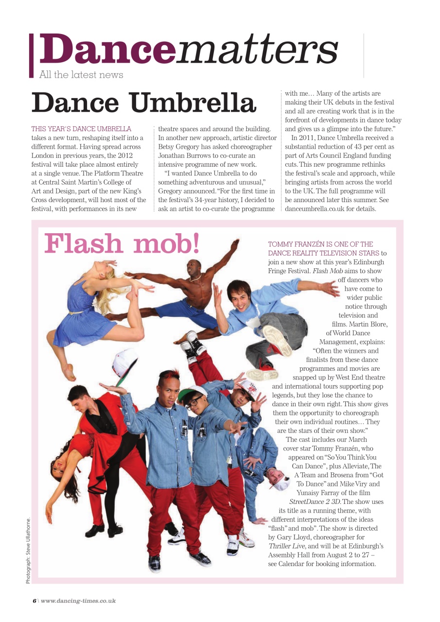 Dancing Times Preview Pages