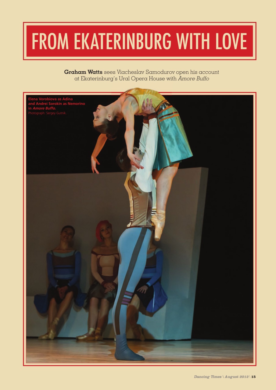 Dancing Times Preview Pages