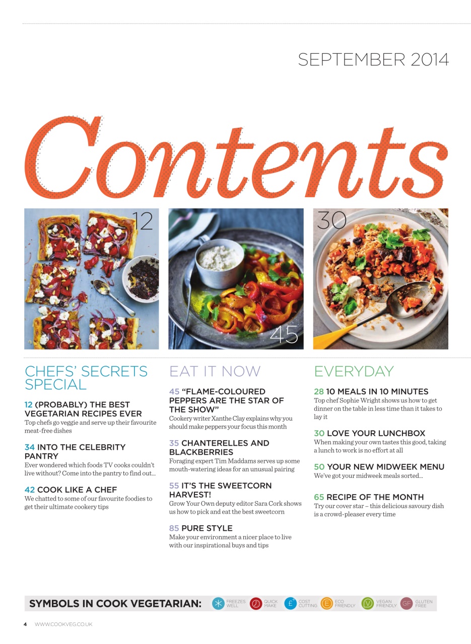 Veggie Magazine Preview Pages