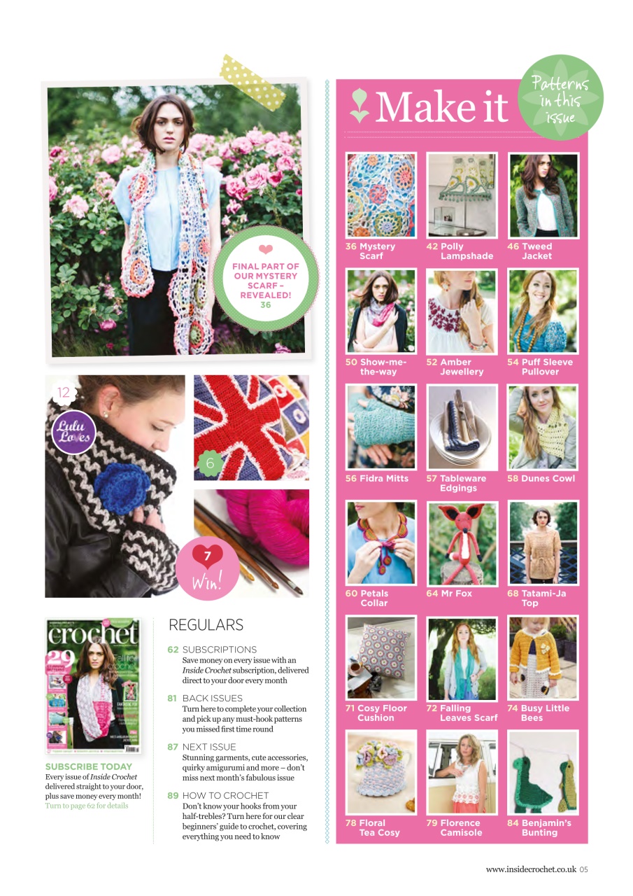 Inside Crochet Preview Pages