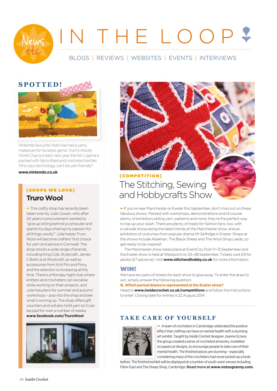 Inside Crochet Preview Pages