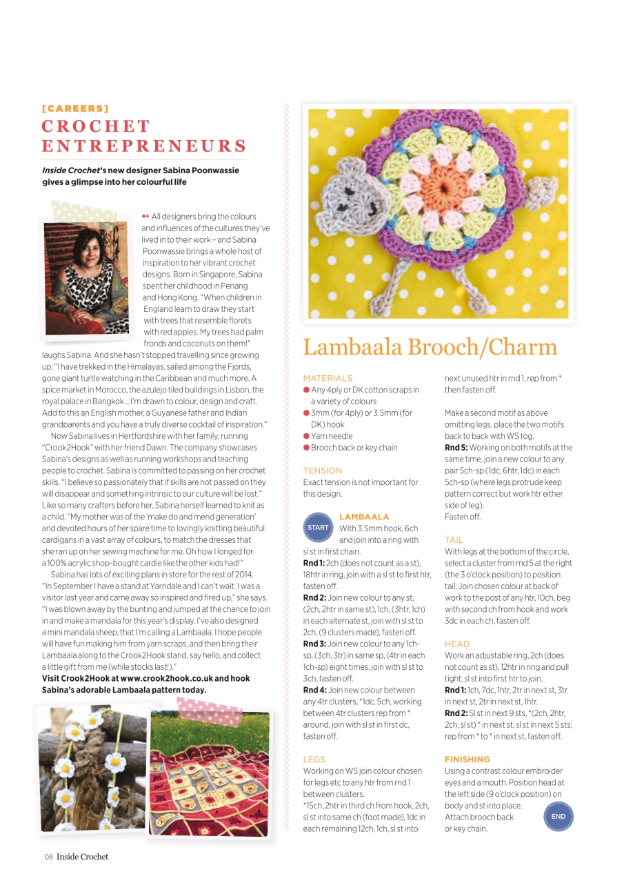 Inside Crochet Preview Pages