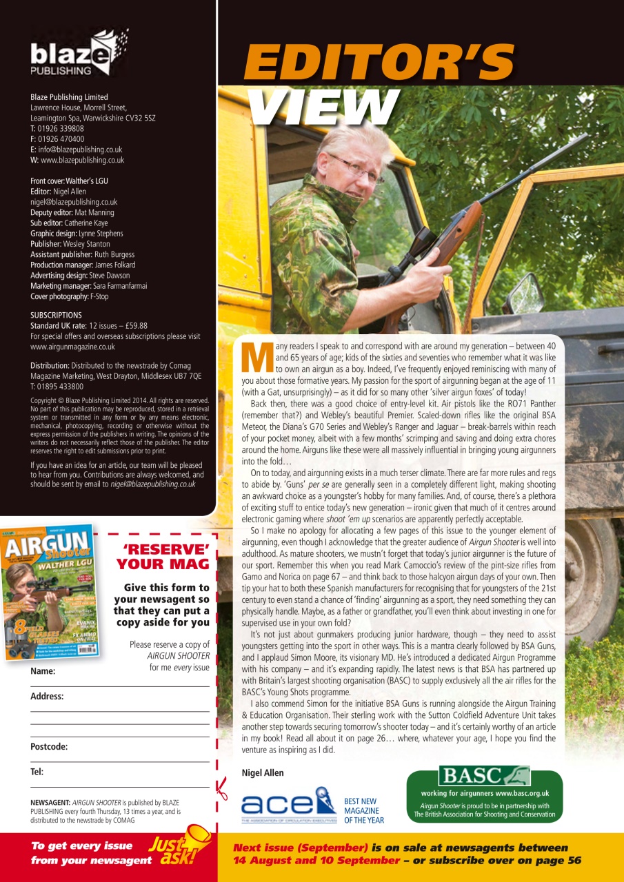 Airgun Shooter Preview Pages
