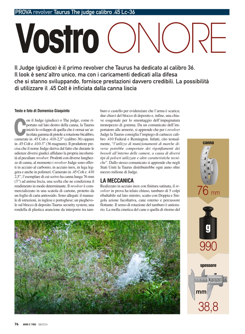 Armi E Tiro Preview Pages