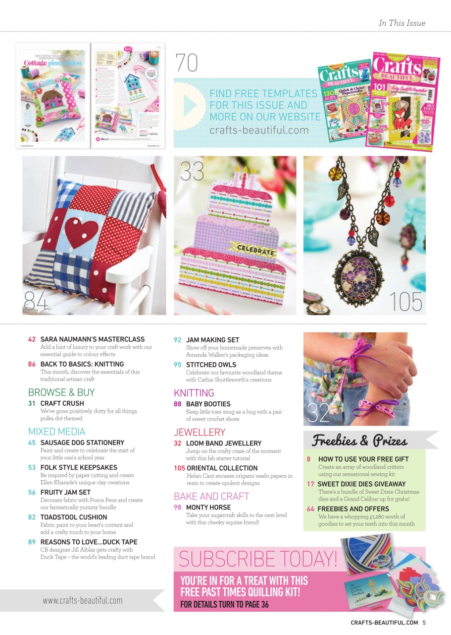 Crafts Beautiful Preview Pages
