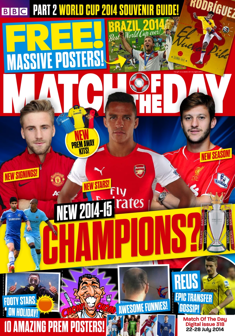 Match of the Day Preview Pages