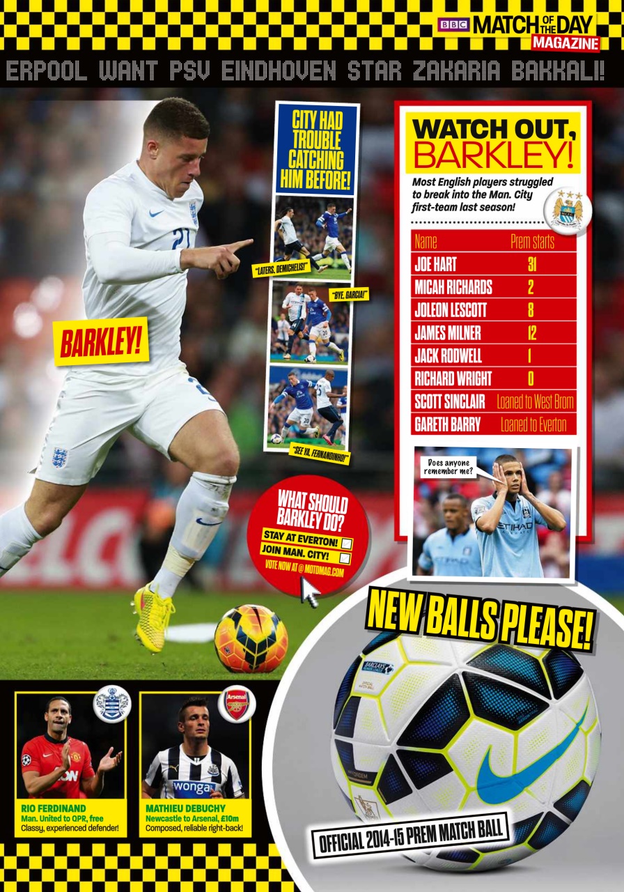 Match of the Day Preview Pages