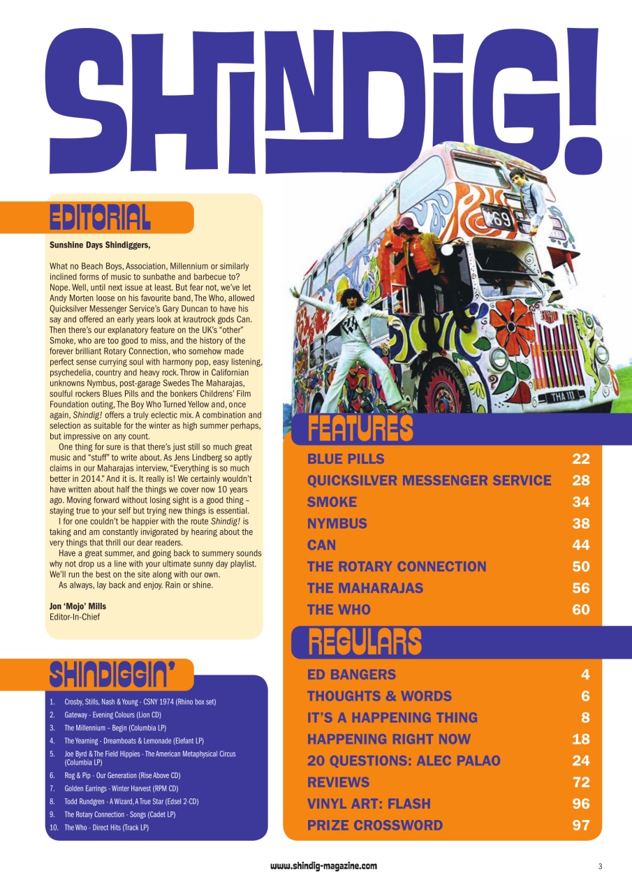 Shindig! Preview Pages