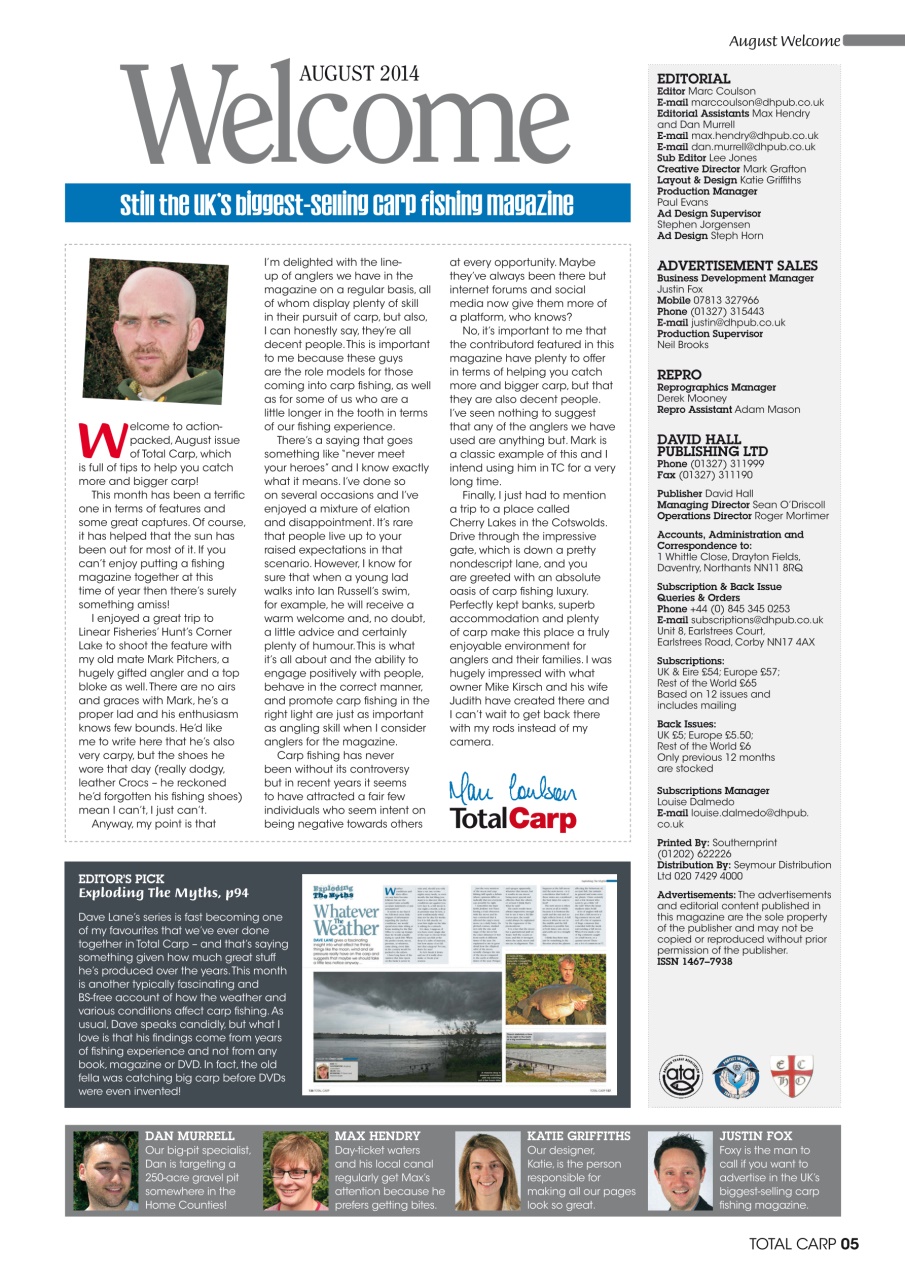 Total Carp Preview Pages