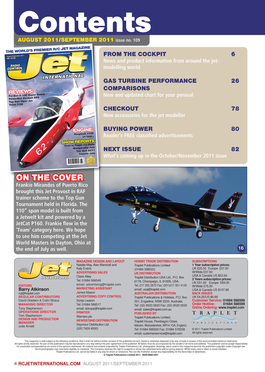RC Jet International Preview Pages