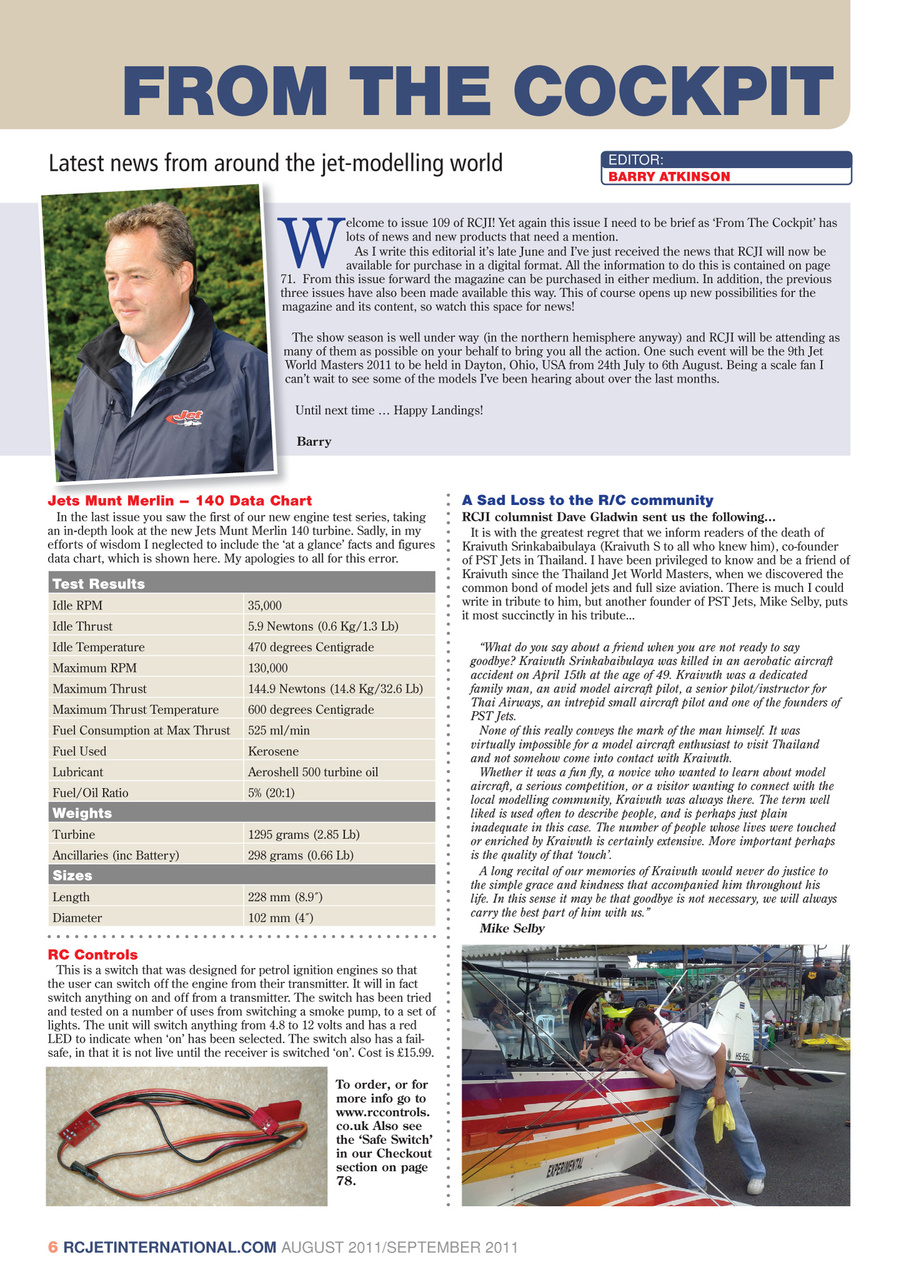 RC Jet International Preview Pages