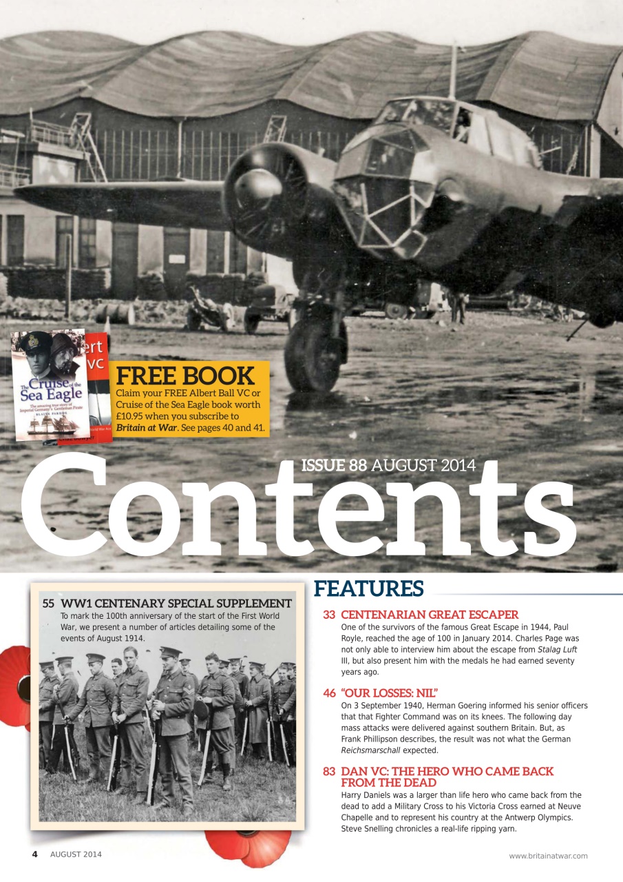 Britain at War Magazine Preview Pages