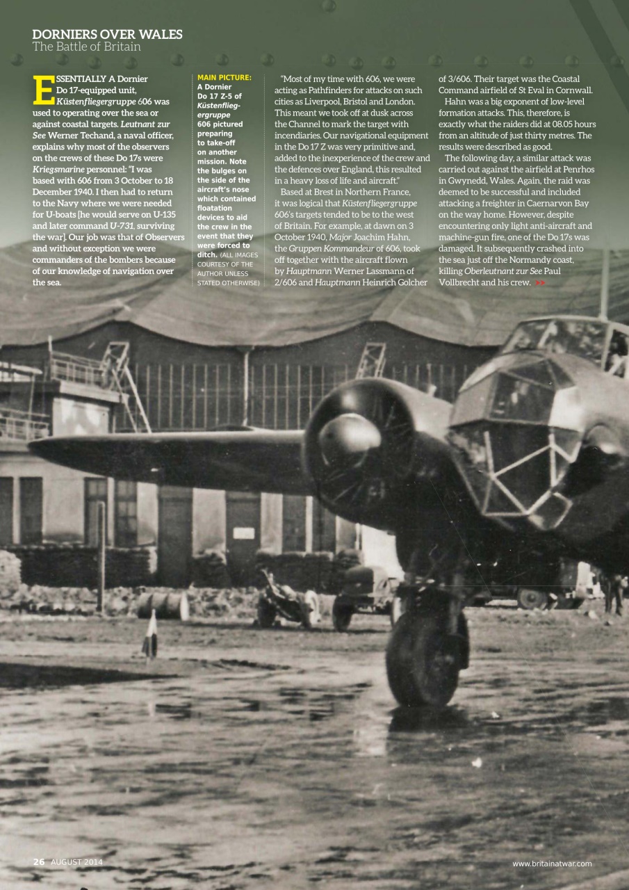 Britain at War Magazine Preview Pages