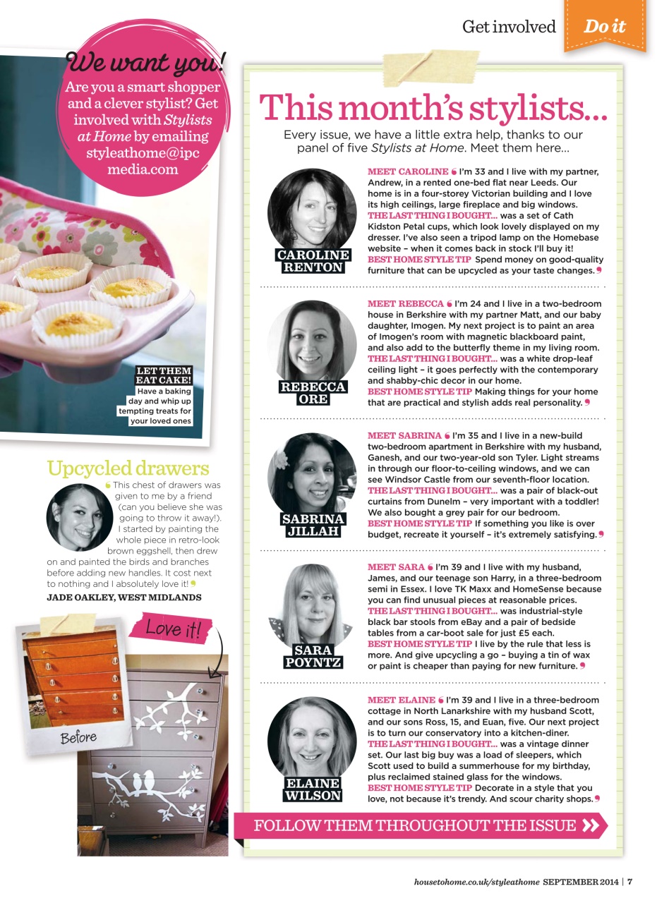 Style at Home Preview Pages
