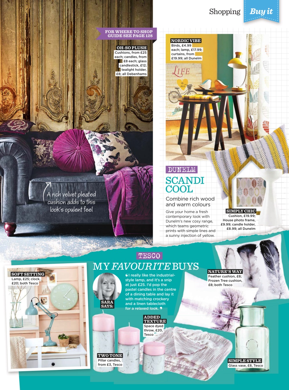 Style at Home Preview Pages