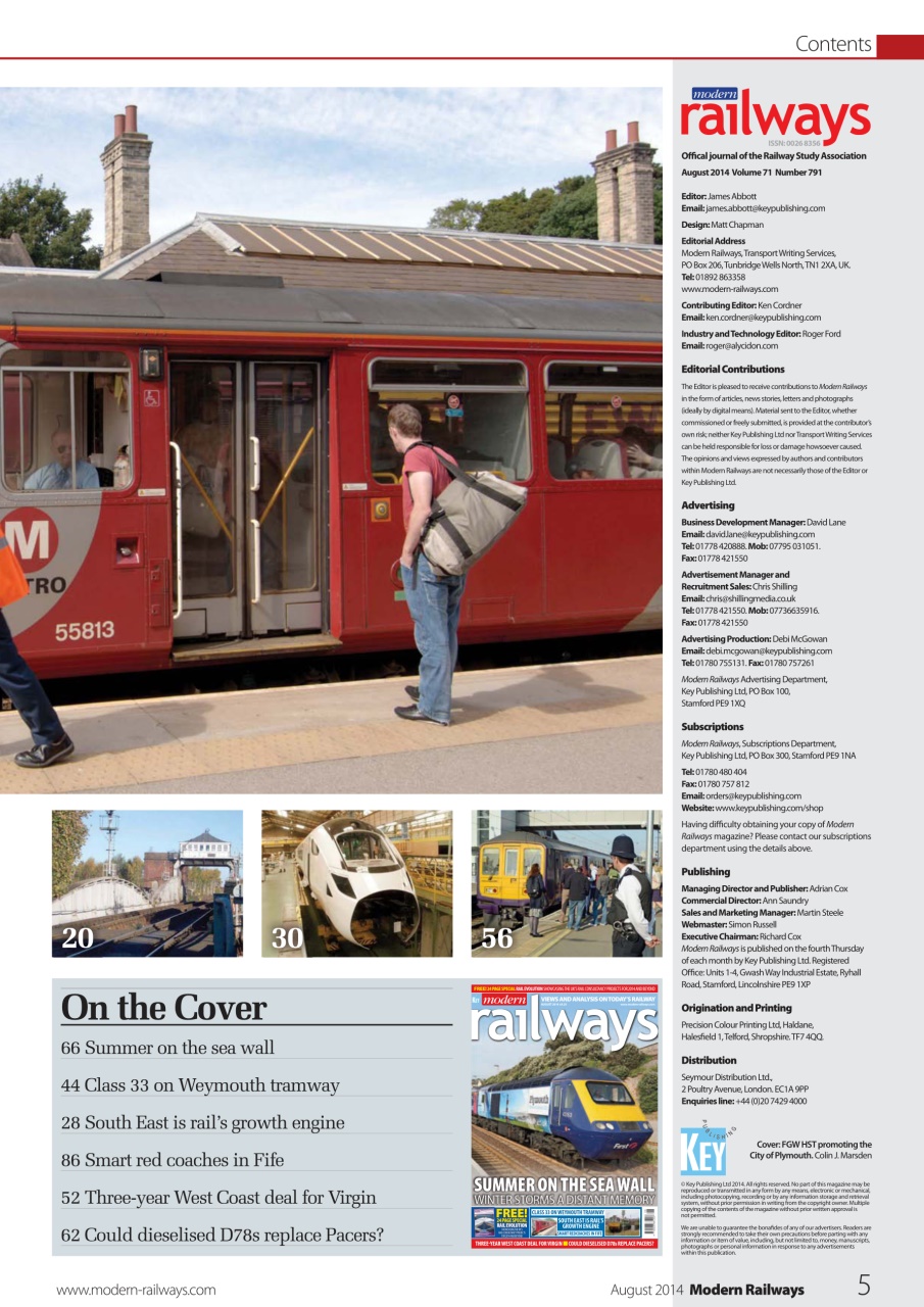Modern Railways Preview Pages